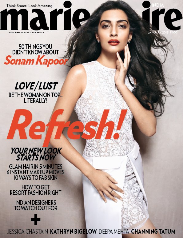 Marie Claire India Jan 2013